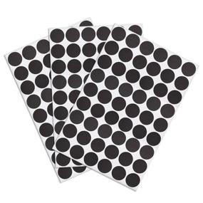 img 4 attached to Uxcell Self Adhesive Stickers 3 Table Dustproof Fasteners via Screws