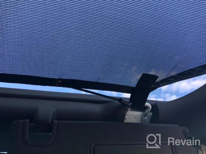 img 1 attached to 2007-2017 Jeep Wrangler JKU 4 Door Sunshade Mesh Top Cover - Durable UV Protection With US Flag Design - Voodonala review by Adam Cornelison