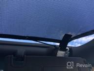 картинка 1 прикреплена к отзыву 2007-2017 Jeep Wrangler JKU 4 Door Sunshade Mesh Top Cover - Durable UV Protection With US Flag Design - Voodonala от Adam Cornelison