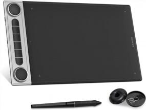 img 4 attached to Experience Effortless Digital Art With HUION Inspiroy Dial 2 Bluetooth Wireless Graphics Tablet: Dual Dials, Battery-Free Stylus, Compatible With All Operating Systems