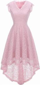 img 4 attached to 👗 Women's Floral Wedding Cocktail Dress - MODECRUSH Women's Clothing