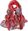 yangtzestore scarf digitally printed floral women's accessories - scarves & wraps logo