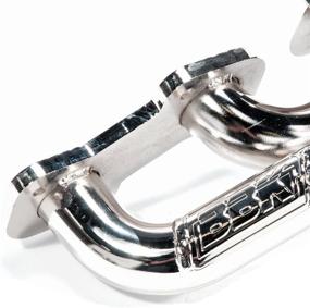 img 1 attached to 🚗 Shorty Tuned Length Performance Exhaust Headers for Ford Mustang GT - BBK 1615 - 1-5/8 inch - Chrome Finish