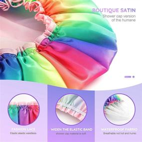 img 3 attached to 🌈 Rainbow Waterproof Fashionable Mikimini Rainbow