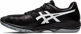 img 4 attached to Бутсы для волейбола ASICS Gel Tactic Gunmetal для мужчин.