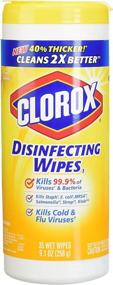 img 1 attached to Clorox Lemon Fresh Scent Disinfecting Wipes - 35 count