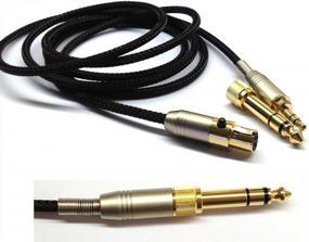 img 1 attached to NewFantasia Replacement Audio Upgrade Cable Compatible With AKG K240, K240S, K240MK II, Q701, K702, K141, K171, K181, K271S, K271 MKII, Pioneer HDJ-2000 Headphones 1.5Meters/4.9Feet