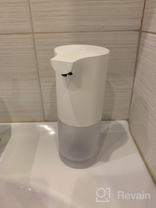 img 2 attached to Xiaomi Mijia Automatic Foam Soap Dispenser MJXSJ01XW/MJXSJ03XW, white review by Celina Stpie ᠌