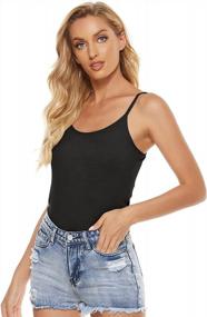 img 3 attached to 6-Pack Women'S Adjustable Spaghetti Strap Camisole Tank Tops By BQTQ