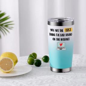 img 1 attached to Romantic Gifts For Him, Her - Anniversary And Valentines Day Presents For Boyfriend, Husband, Wife, Girlfriend - Funny Birthday Gift Ideas For Women & Men From GSPY Tumbler.