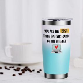 img 2 attached to Romantic Gifts For Him, Her - Anniversary And Valentines Day Presents For Boyfriend, Husband, Wife, Girlfriend - Funny Birthday Gift Ideas For Women & Men From GSPY Tumbler.