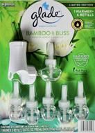 🎍 glade plugins bamboo bliss, 1 warmer with 6 scented oil refills логотип