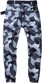 img 2 attached to Men'S Twill Jogger Pants - Match Your Style & Comfort