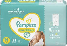 img 4 attached to Lumi Pampers Newborn Diapers Jumbo