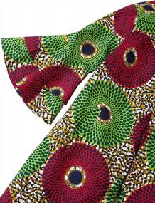 img 1 attached to Women's African Print Dashiki Traditional Top Dress Jacket by SHENBOLEN