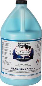 img 4 attached to 🚗 All American Car Care Products Armor - Protective Water-Based Silicone Dressing for Leather, Tires, Vinyl, Plastic, Rubber, and More | 1 Gallon