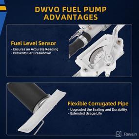 img 1 attached to High-Performance DWVO Fuel Pump for 1989-1997 Ford Ranger Mazda B2300 B3000 B4000 2.3L 2.9L 3.0L 4.0L Regular Cab Trucks