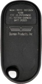 img 2 attached to 🔑 Dorman 99372 Keyless Entry Remote 3 Button for Honda Models: Enhanced Compatibility