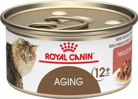img 4 attached to Royal Canin Senior Cat Food - Aging 12+ Thin Slices In Gravy, 3 Oz Cans