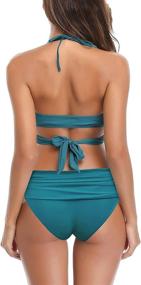 img 3 attached to SHEKINI Womens Swinsuits Bandage Bottoms Women's Clothing ~ Swimsuits & Cover Ups