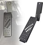 🚘 samman jl dead pedal: adjustable kick panel for jeep wrangler jl/gladiator jt (matte black) - buy online логотип