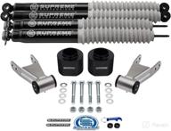 🚀 high-density delrin spring spacers + steel lift shackles + max performance shocks - supreme suspensions jeep cherokee xj lift kit with 3" front & 2" rear lift logo