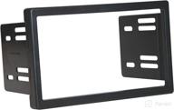 📲 scosche ma1542b double din dash kit black - compatible with 2001-07 mazda tribute - iso logo