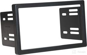 img 2 attached to 📲 Scosche MA1542B Double DIN Dash Kit Black - Compatible with 2001-07 Mazda Tribute - ISO