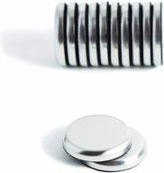набор из 12 стильных матовых металлических магнитов для стеклянных досок для сухого стирания от u brands логотип