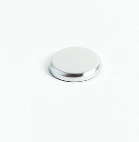 img 3 attached to 12-Pack Of Stylish Brushed Metal Magnets For Glass Dry Erase Boards By U Brands