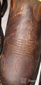 img 6 attached to Ariat Youth Workhog Wide Square Toe Western Cowboy Boot