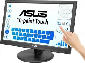 img 4 attached to 🖥️ ASUS VT168HR 15.6" Touchscreen Monitor - HD, Flicker-Free, Blue Light Filter, Tilt Adjustment