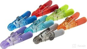 img 3 attached to Kizmos Magnetic Multipurpose Bag Clips: Set of 7, Multicolored – Organize and Seal Your Bags with Style