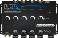 🔊 enhance your audio experience with the audiocontrol lc8i black eight channel line output converter and auxiliary input logo