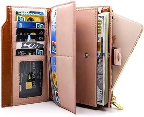 img 3 attached to ANDOILT Blocking Capacity Genuine Organizer Women's Handbags & Wallets : Wallets