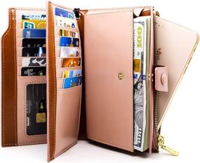 img 2 attached to ANDOILT Blocking Capacity Genuine Organizer Women's Handbags & Wallets : Wallets