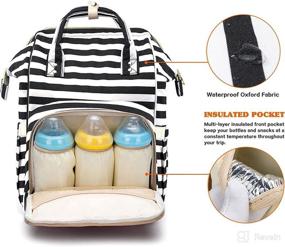 img 3 attached to Backpack Multifunction Changing Stroller Waterproof Diapering good for Diaper Bags