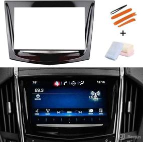 img 4 attached to 📱 CUE Touch Screen Display Replacement Kit with Trim Removal Tool - Compatible with Cadillac ATS Escalade SRX XTS CTS CTS-V 2013-2017 | Replaces Part Numbers 22980208, 22986276