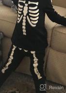 img 1 attached to 🎃 Mud Kingdom Toddler Halloween Skeleton Boys' Clothing Sets: Spooky Style for Your Little One review by Greg Simms