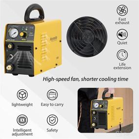 img 2 attached to 🔪 Hynade Air Plasma Cutter, CUT40 HYC410 - 110V Input Voltage, 35Amps Plasma Cutters, 6mm Clean Cut, Ideal Plasma Cutting Machine for Car Structure (HYC410 110V)
