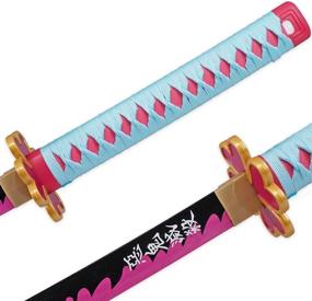 img 2 attached to Unleash Your Inner Demon Slayer With RENGENG'S Authentic Anime Sword - Explore Multiple Styles & Hand-Wound Design!