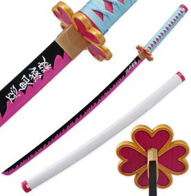 img 4 attached to Unleash Your Inner Demon Slayer With RENGENG'S Authentic Anime Sword - Explore Multiple Styles & Hand-Wound Design!