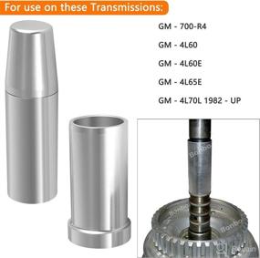 img 2 attached to GM 700-R4, 4L60, 4L60-E, 4L65E, 4L70E and 4L70L Bonbo Transmission Tool J-36418-C & ST-1503 - Turbine & Stator Shaft Teflon Seal Installer/Resizer