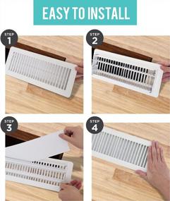 img 3 attached to Reduce Household Allergens With Premium Pack Of 20 Air Vent Filters For Home