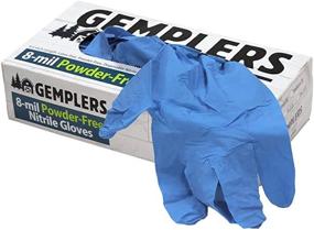 img 3 attached to High Quality 8-Mil Disposable Nitrile Gloves - Gemplers 9-1/2"L