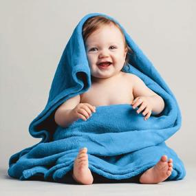img 1 attached to Уютное одеяло TILLYOU из микрофлиса для малышей - идеально подходит для детского сада и дошкольного сна!
