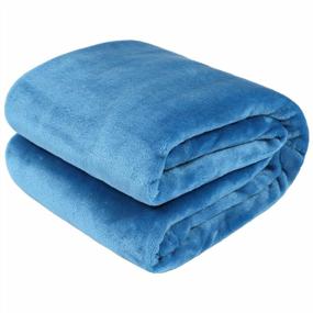 img 4 attached to Уютное одеяло TILLYOU из микрофлиса для малышей - идеально подходит для детского сада и дошкольного сна!
