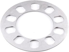 img 1 attached to Universal Brake Spacers Set Of 2 - Fits 5X4.5, 5X4.75, And 5X5 Bolt Patterns - 1/4" Thickness - 88.7Mm Center Bore - 6.5" Overall Diameter