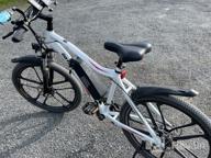 img 1 attached to 🚲 Gotrax Electric Bike 26" - Powerful 350W Motor, 20MPH Speed, 50 Mile Range - Shimano 21-Speed Commuter Electric BMX Bicycle for Travel and E-Bike Enthusiasts review by David Turner