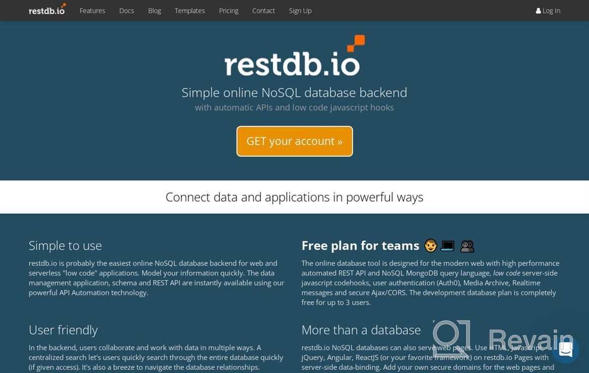 img 1 attached to restdb.io review by Eric Cooper